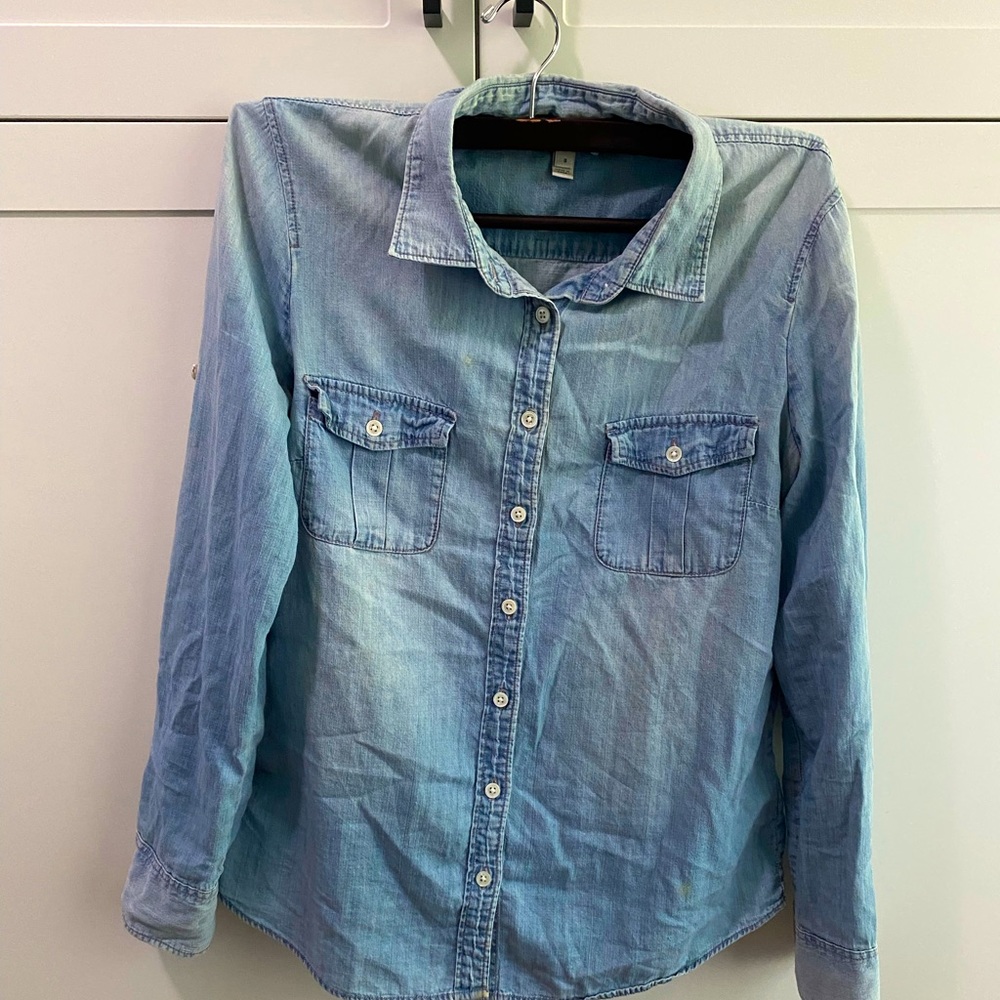 Chambray button down